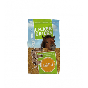 Cukierki dla koni Lecker Bricks marchew 1kg