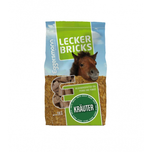 Cukierki dla koni Lecker Bricks zioła